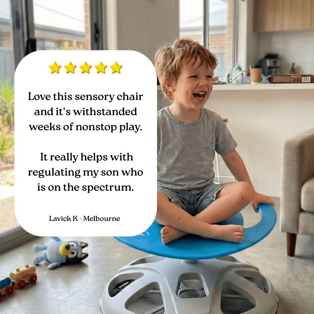 CubCove™️ Sensory Spinning Chair