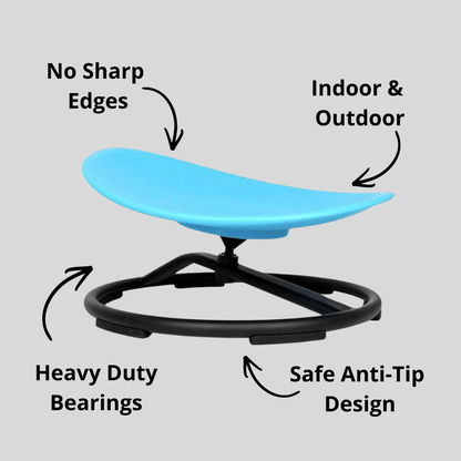 CubCove™️ Sensory Spinning Chair
