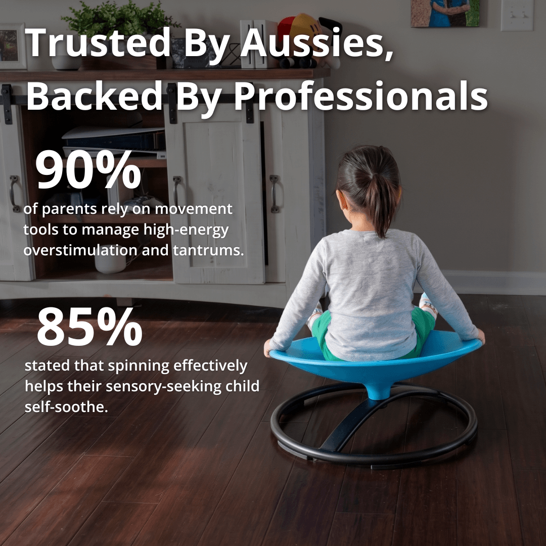 CubCove™️ Sensory Spinning Chair