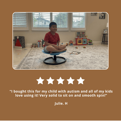 CubCove™️ Sensory Spinning Chair