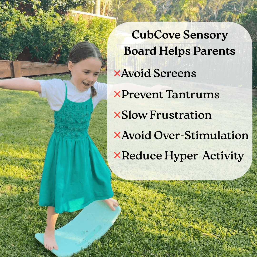 CubCove™️ Sensory Balance Board
