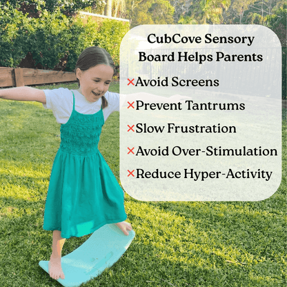 CubCove™️ Sensory Balance Board