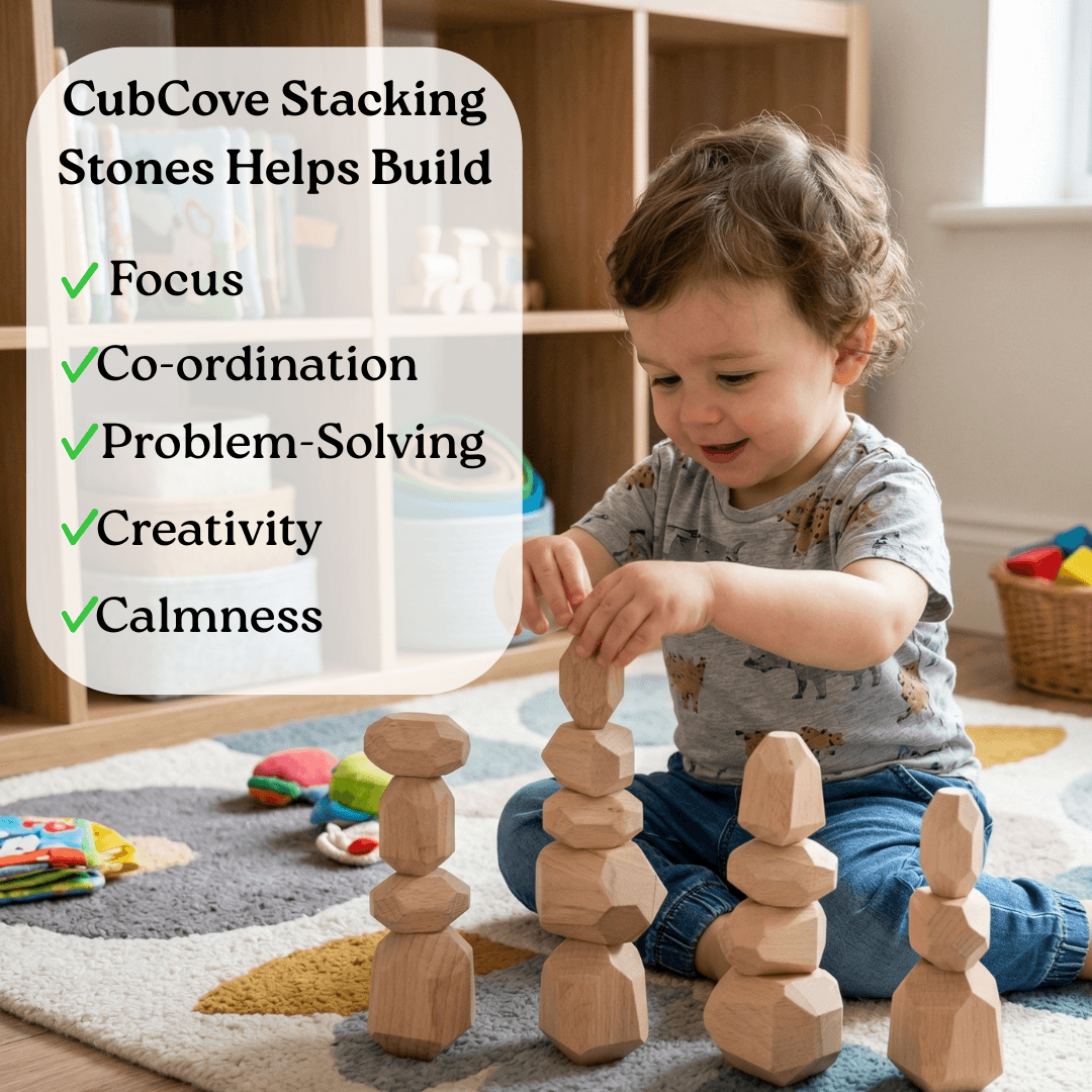 CubCove™️ Stacking Stones